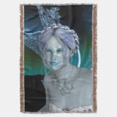 Fantasy Snow Fairy Decke (Vorderseite Vertikal)
