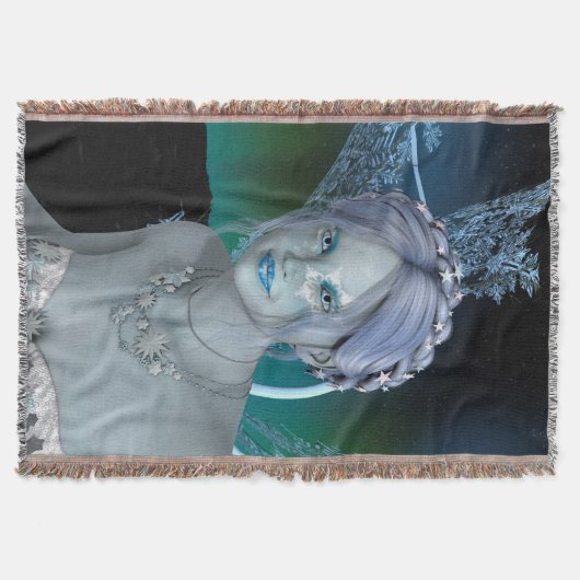 Fantasy Snow Fairy Decke (Vorderseite)