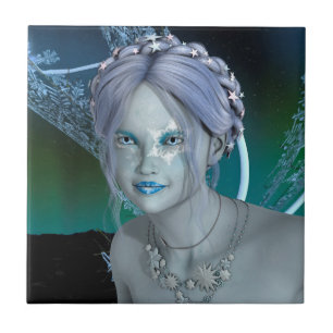 Fantasy Snow Fairy Fliese