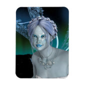Fantasy Snow Fairy Magnet (Vertikal)
