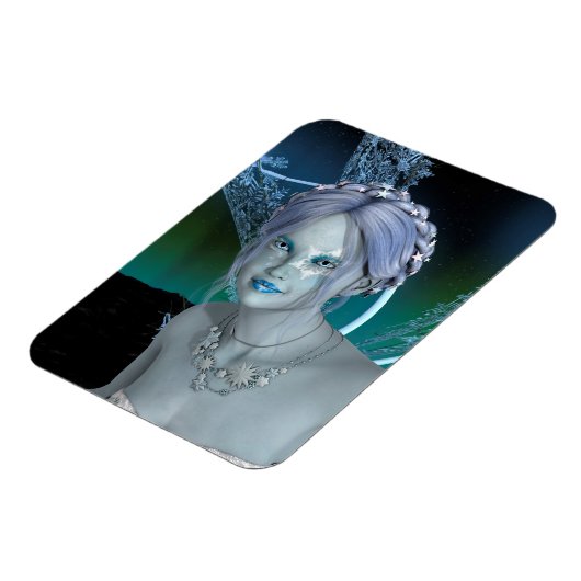 Fantasy Snow Fairy Magnet (Linke Seite)