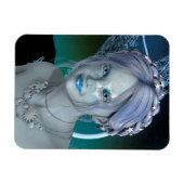 Fantasy Snow Fairy Magnet (Horizontal)