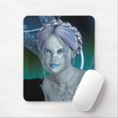 Fantasy Snow Fairy Mousepad (Mit Mouse)