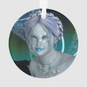 Fantasy Snow Fairy Ornament (Rückseite)