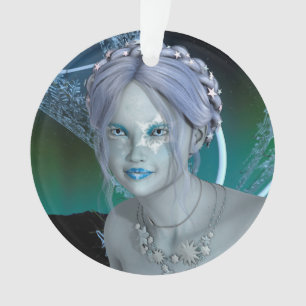 Fantasy Snow Fairy Ornament