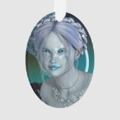 Fantasy Snow Fairy Ornament (Rückseite)