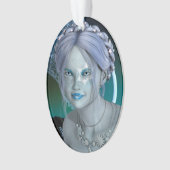 Fantasy Snow Fairy Ornament (Vorderseite)