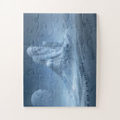 Fantasy Snow Iceman Skulptur Jigsaw Puzzle (Vertikal)