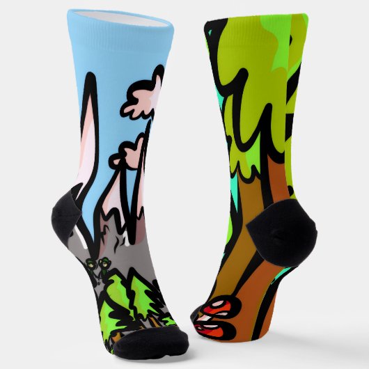 Fantasy Socks Socken (Gewinkelt)