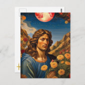 *~* Fantasy Soldeir Gottes AP50 Universe Earth Postkarte (Vorne/Hinten)