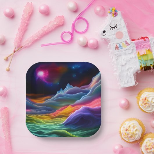 Fantasy Space Escape Pappteller (Party)