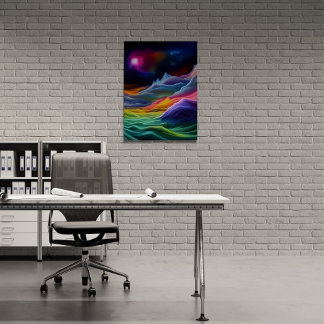 Fantasy Space Escape Poster