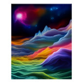 Fantasy Space Escape Poster (Vorderseite)