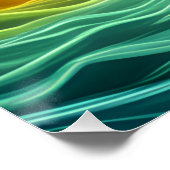 Fantasy Space Escape Poster (Ecke)