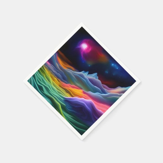 Fantasy Space Escape Serviette (Ecke)