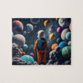Fantasy Space Kid Puzzle (Horizontal)