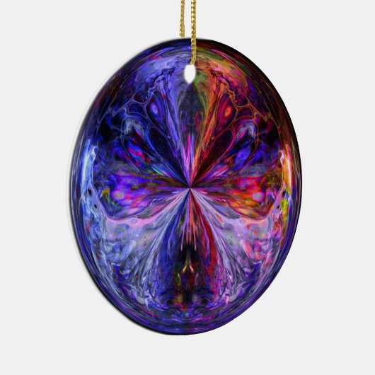 Fantasy Sphere Keramik Ornament (Rechts)