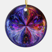 Fantasy Sphere Keramik Ornament (Vorne)