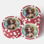 Fantasy-Spielkarten Poker Chips (Stapel)