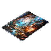 Fantasy-Spiral-Foto-Notizbuch Notizblock (Linke Seite)