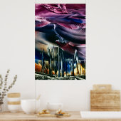 Fantasy Spires Poster (Küche)