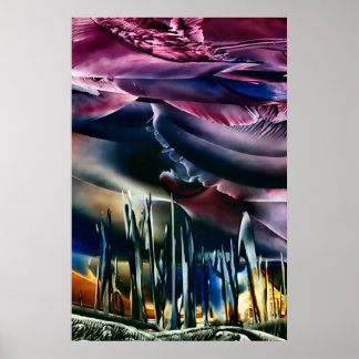 Fantasy Spires Poster