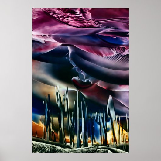 Fantasy Spires Poster (Vorne)