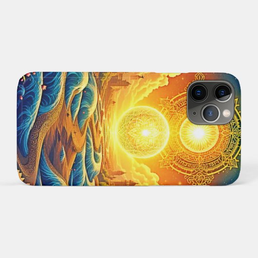 Fantasy Spiritual City Case-Mate iPhone Hülle (Rückseite (Horizontal))