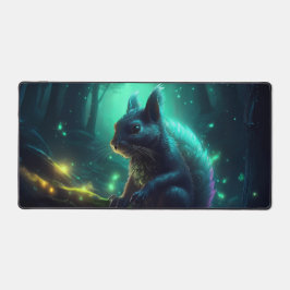 Fantasy Squirrel Desk Mat Schreibtischunterlage