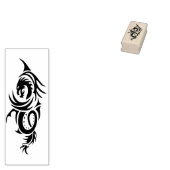 Fantasy Stamm Dragon Art Briefmarke Gummistempel (Stempel)