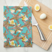 Fantasy Starfish Muster Handtuch (Viertel Falte)