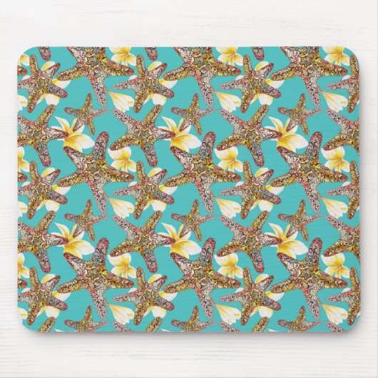 Fantasy Starfish Muster Mousepad (Vorne)