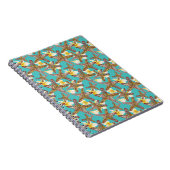 Fantasy Starfish Muster Notizblock (Rechte Seite)