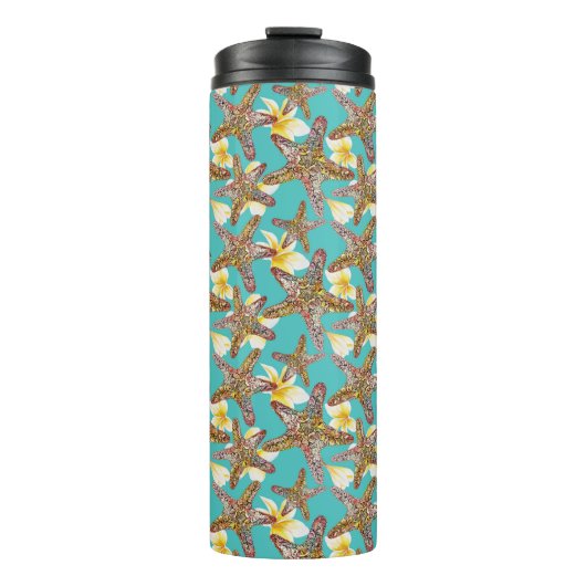 Fantasy Starfish Muster Thermosbecher (Vorderseite)