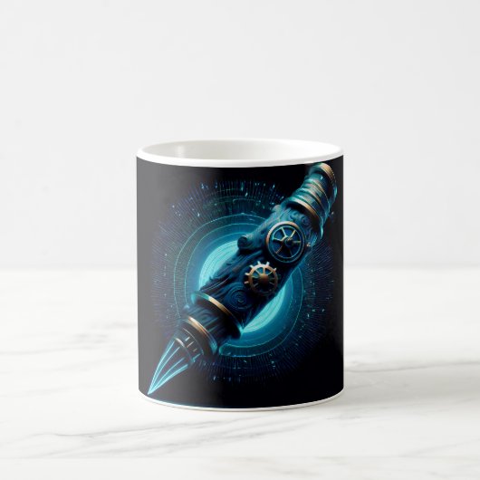 Fantasy Steampunk Ballpoint Pen Kaffeetasse (Mittel)