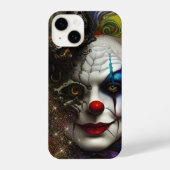 Fantasy Steampunk Evil Clown iPhone Hülle (Rückseite)