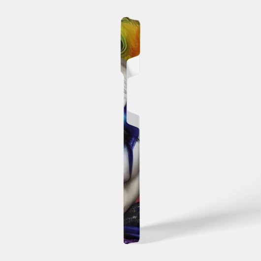 Fantasy Steampunk Evil Clown iPhone Hülle (Linke Seite)