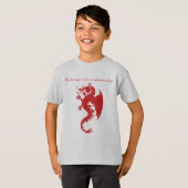 Fantasy Stroke Dragon Art Merchandise T-Shirt (Vorne ganz)