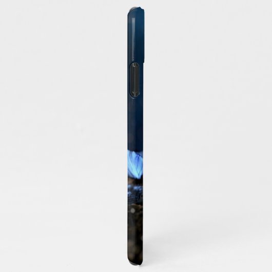 Fantasy Style Schmetterlinge & Pilze im Wald iPhone Hülle (Rechte Seite)