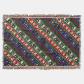 Fantasy Style Ugly Sweater Pattern Decke (Vorderseite)