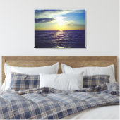 Fantasy Sunset 1 auf Leinwand (Insitu (Schlafzimmer))