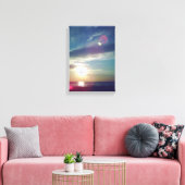 Fantasy Sunset 4 auf Leinwand (Insitu (Wohnzimmer))