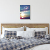 Fantasy Sunset 4 auf Leinwand (Insitu (Schlafzimmer))