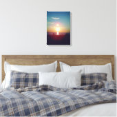 Fantasy Sunset 5 Leinwand (Insitu (Schlafzimmer))