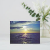 Fantasy Sunset Postcard Postkarte (Stehend Vorderseite)