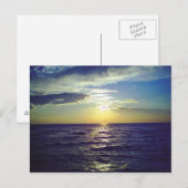 Fantasy Sunset Postcard Postkarte (Vorne/Hinten)