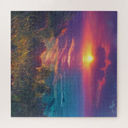 Fantasy Sunset Puzzle (Horizontal)