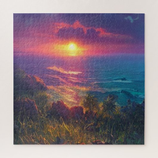 Fantasy Sunset Puzzle (Vertikal)