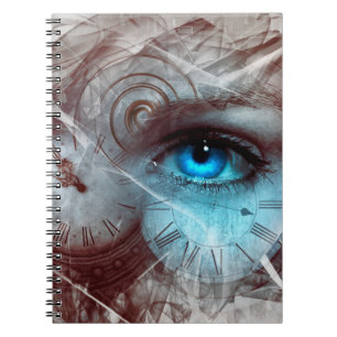 Fantasy sura Augenuhr Notizblock