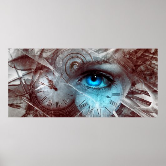 Fantasy sura Augenuhr Poster (Vorne)